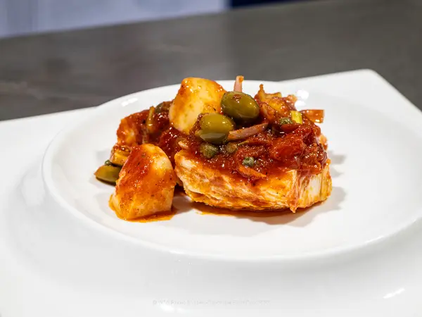 Taormina food expo 2023 - Cooking show - Pesce Stocco alla ghiotta