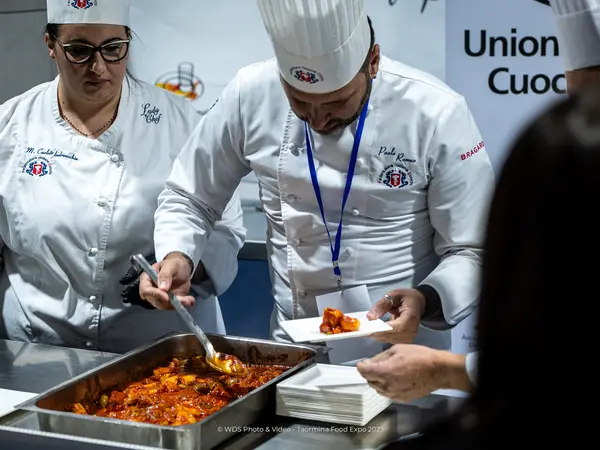 Taormina food expo 2023 - Cooking show - Pesce Stocco alla ghiotta