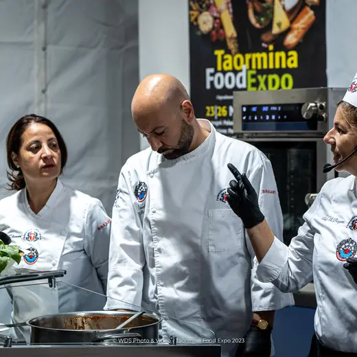 Taormina food expo 2023 - Cooking show - Pesce Stocco alla ghiotta