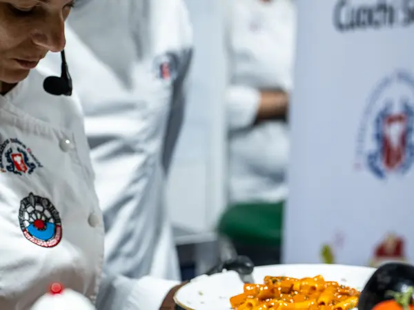Taormina food expo 2023 - Cooking show - Pasta alla Norma
