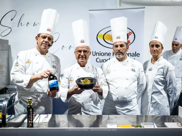 Taormina food expo 2023 - Cooking show - Pasta con le Sarde