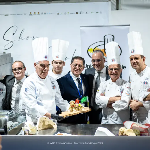 Taormina food expo 2023 - Cooking show - Macco con le fave