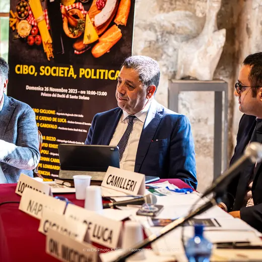 Taormina food expo 2023 - Convegno - CIBO, SOCIETÀ, POLITICA