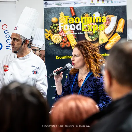 Taormina food expo 2023 - Cooking show - Frascatula di Enna