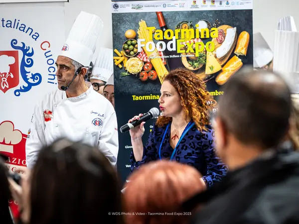 Taormina food expo 2023 - Cooking show - Frascatula di Enna