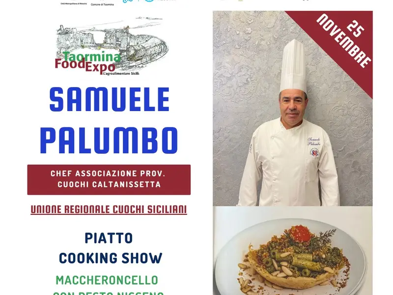Piatto Cooking Show - Maccheroncello con Pesto Nisseno 