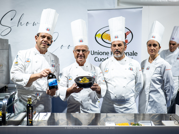 Taormina food expo 2023 - Cooking show - Pasta con le Sarde