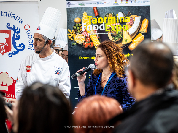 Taormina food expo 2023 - Cooking show - Costatina di maiale ripiena alla chiaramontana