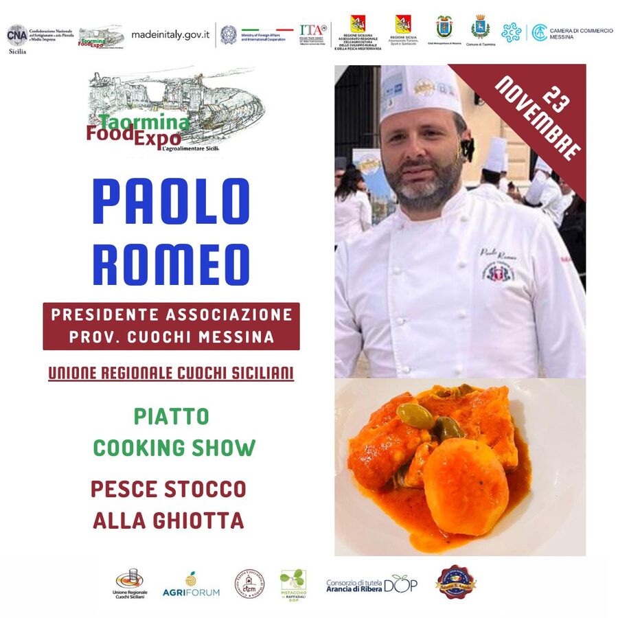 Piatto Cooking Show - Pesce stocco alla ghiotta