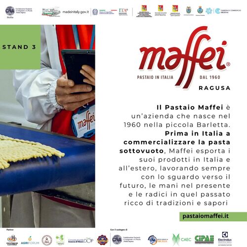 Maffei - Pastaio in Italia dal 1960